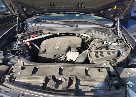 2017 BMW X3 Sdrive28I z USA, uszkodzony, nr VIN 5UXWZ7C59H0T44226